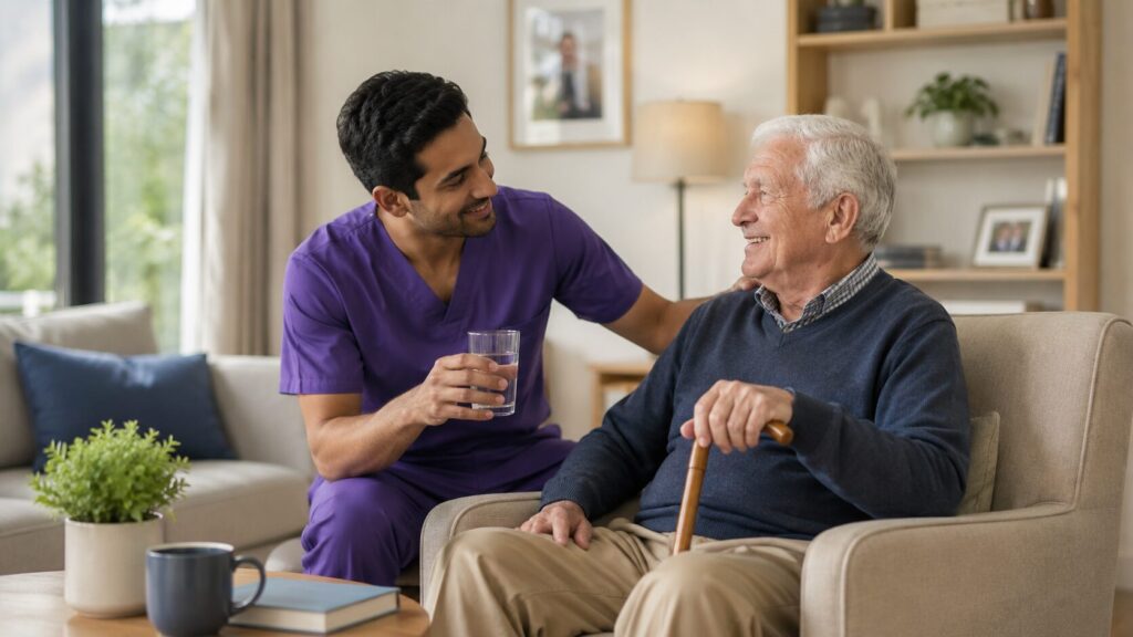 Vytacare caregiver using the service expert