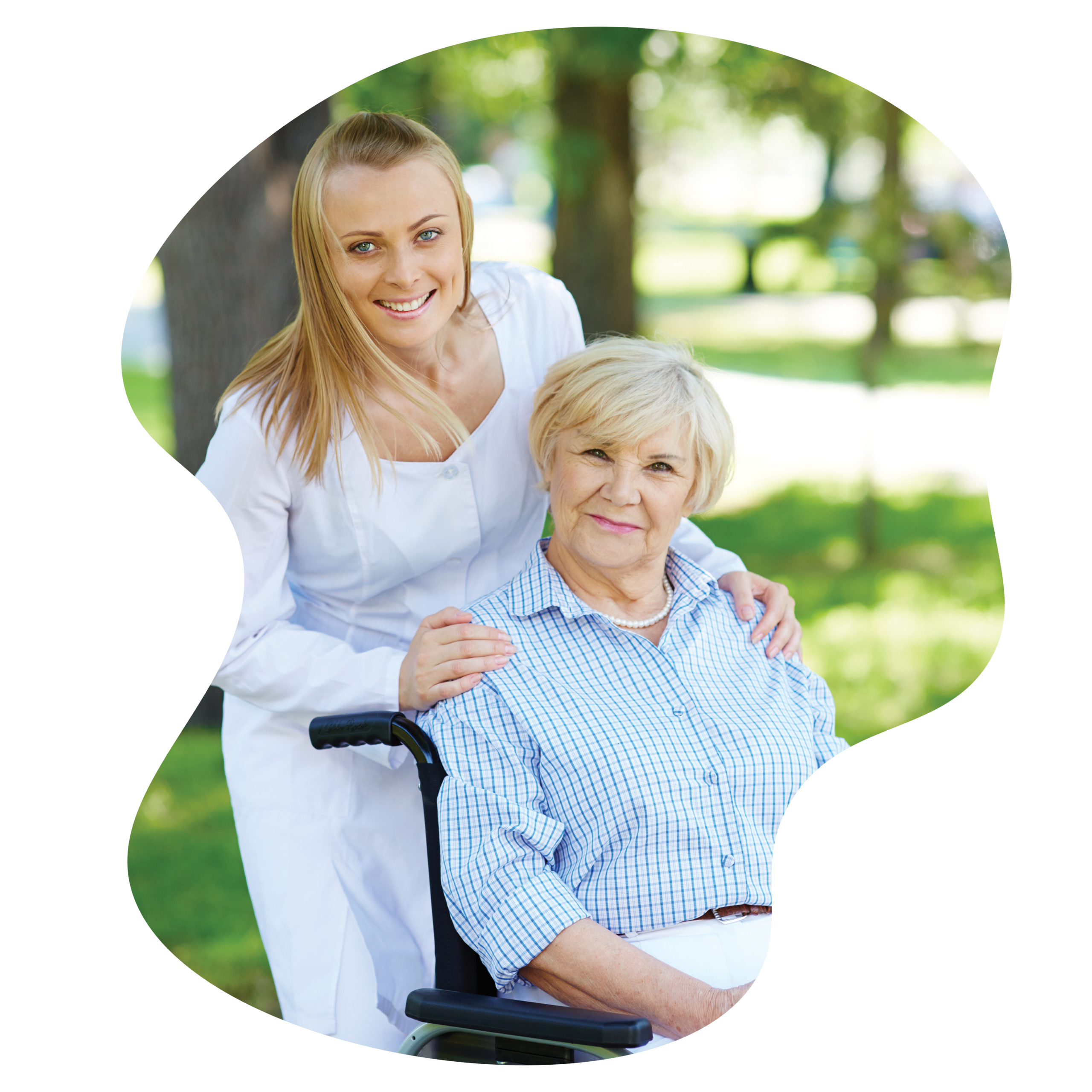 Vyta caregivers providing professional home care services.