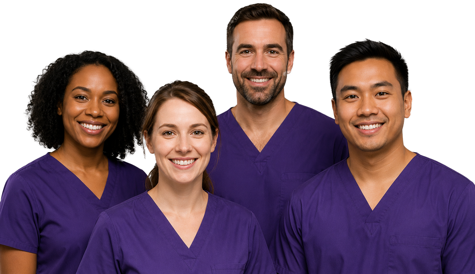 Vyta care workers providing dedicated support and assistance.